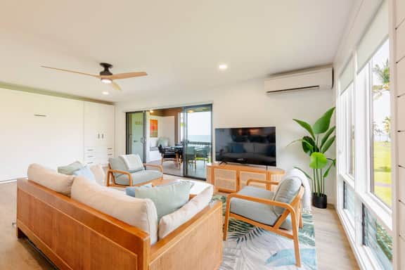 Luxury Oceanfront Living with A/C | Amazing Pacific Ocean & Golf Course Views